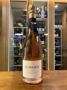 Champagne La socialité Brut rosé - Imagen 1