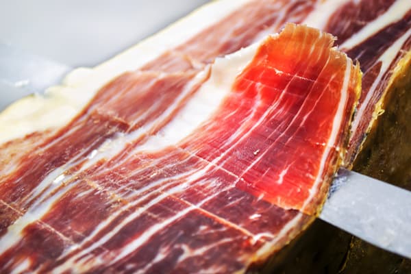 Jamón de bellota en Padrón