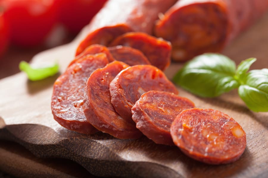 Chorizo en Padrón